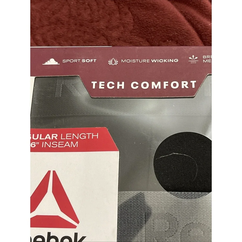 Reebok Tech Comfort Performance BOXER BRIEFS 3 PAIR Men's Sz XL Regular Length